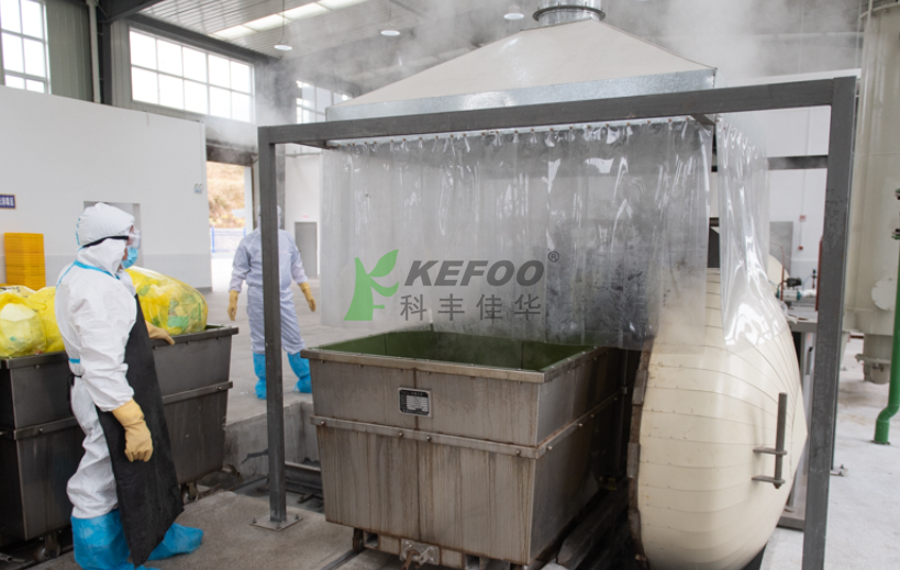 自動化醫療廢棄物噴霧消毒系統